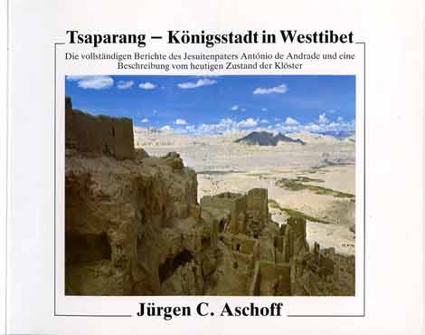 
View of ruined city of Tsaparang - Tsaparang - Konigsrtadt in Westtibet book cover
